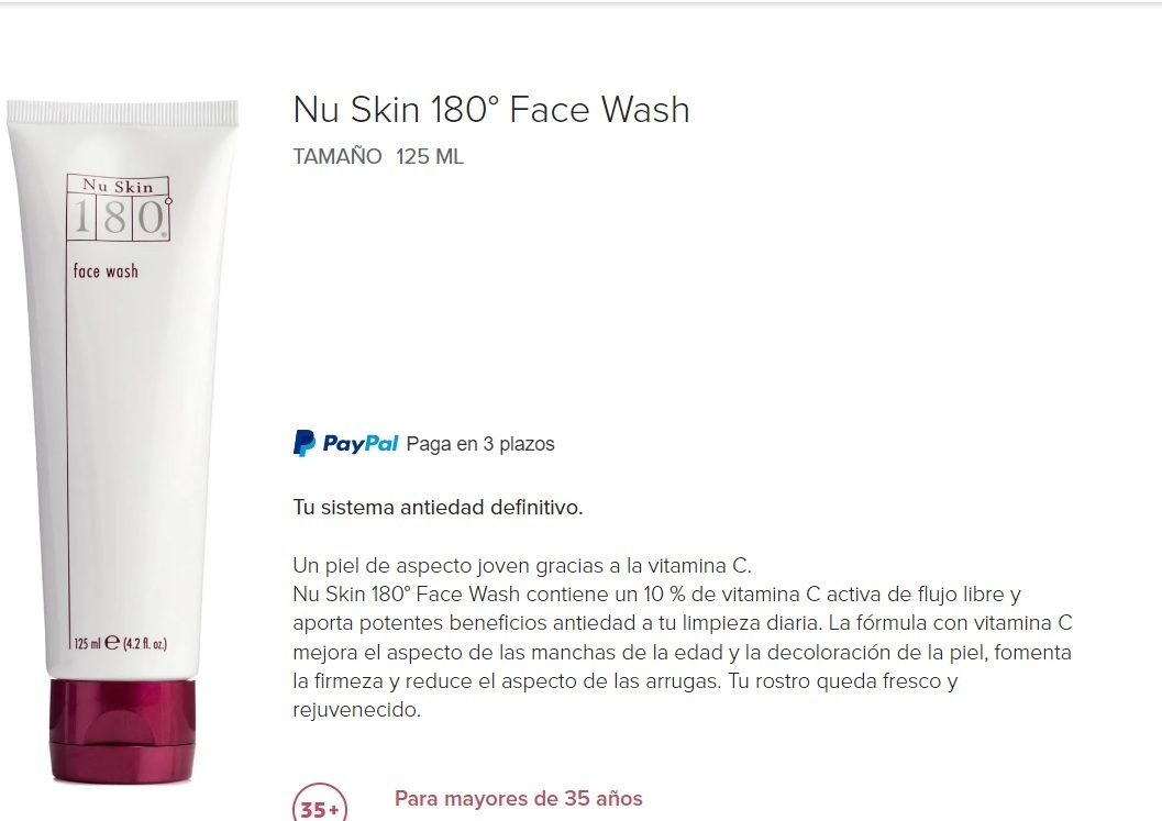 Nu_Skin_180_Face_Wash